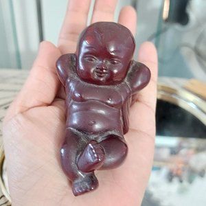 Relaxing Chilling Happy Cute Little Buddha Figurine Decor